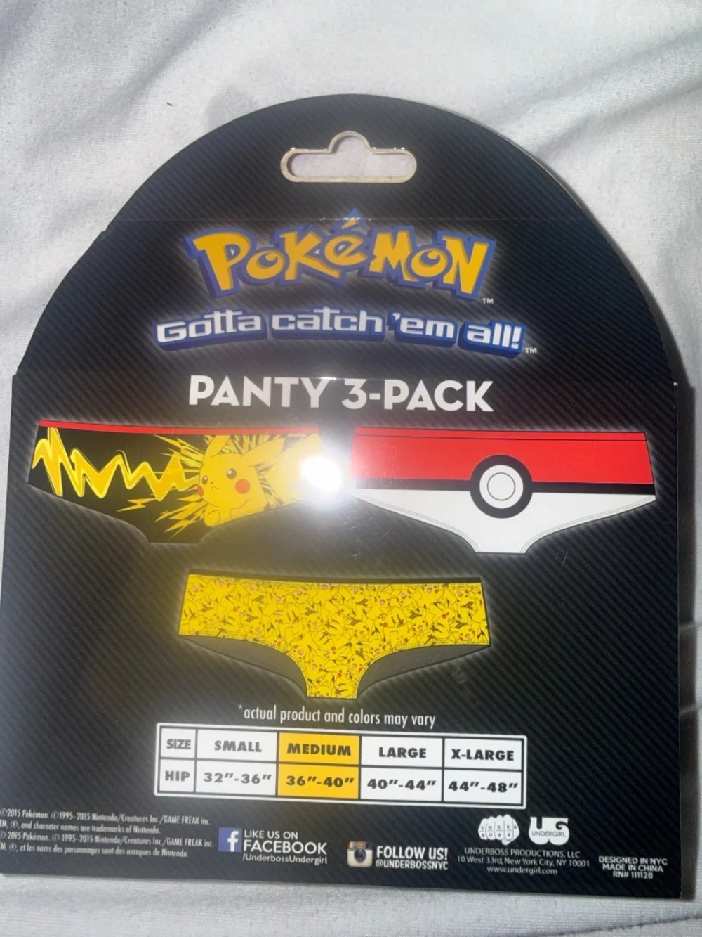 Pokemon Socks and Underwear